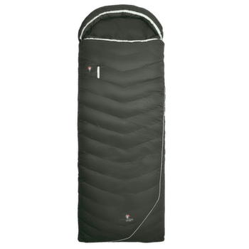 Spacák Grüezi bag DownWool Summer Comfort 2.0 Links Deep Forest