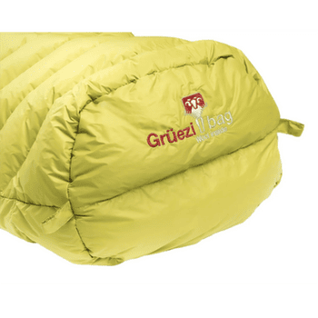 Spacák Grüezi bag DownWool Extreme Light 2.0 Warm Olive