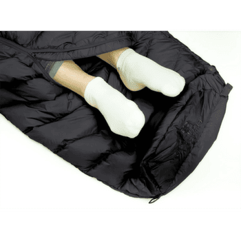 Spacák Grüezi bag DownWool Extreme Light 2.0 Black Edition
