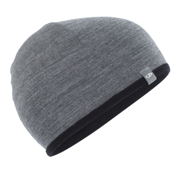 Čiapka Icebreaker Pocket Hat (IBM200) Black/Gritstone HTHR