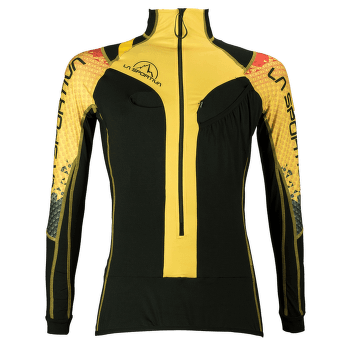 Mikina La Sportiva Syborg Racing Jacket Men (A13) Black/Yellow (Black Yellow)