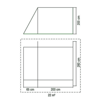 Přístřešek Coleman Front Extension Cortes Octagon
