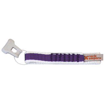 Expresní smyčka Rock Empire Express sling PA 16mm/11cm bílo-purpurová