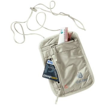Peňaženka deuter Security Wallet I RFID Block sand