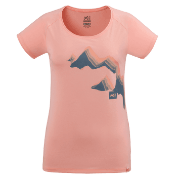 Tričko krátky rukáv Millet Mount Shadow TS SS Women POP
