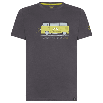 Triko krátký rukáv La Sportiva Van T-Shirt Men Carbon/Kiwi
