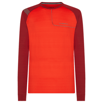 Tričko dlhý rukáv La Sportiva Tour Long Sleeve Men Poppy/Chili