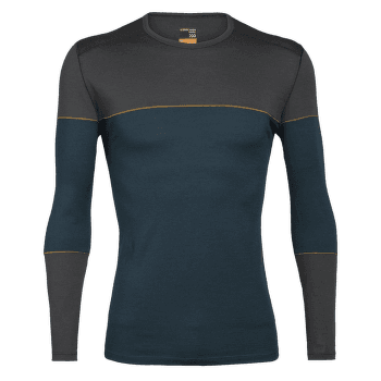 Tričko dlhý rukáv Icebreaker Oasis Deluxe LS Crewe Men NIGHTFALL