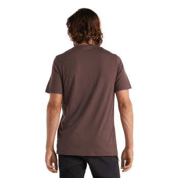 Tričko krátky rukáv Icebreaker Tech Lite II SS Tee Peak Patterns Men MINK