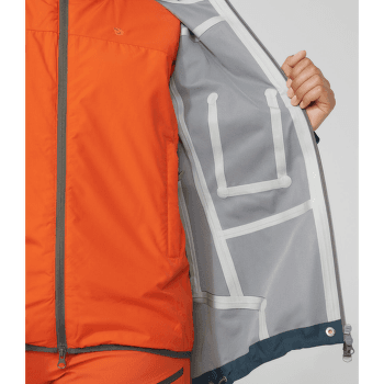 Bunda Fjällräven Bergtagen Eco-Shell Jacket Women Hokkaido Orange