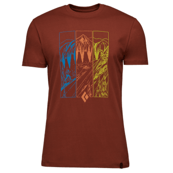 Triko krátký rukáv Black Diamond Multi Sport SS Tee Men Mulled Cider