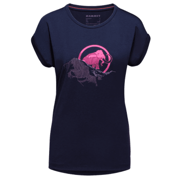 Tričko krátky rukáv Mammut Mountain Moench T-Shirt Women marine 5118