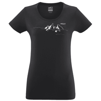 Triko krátký rukáv Millet Divino T-Shirt SS Women BLACK - NOIR