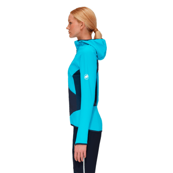 Mikina Mammut Eiger Speed ML Hybrid Hooded Jacket Women sky-night