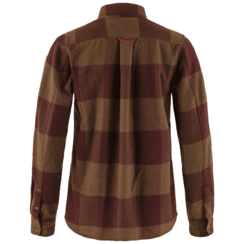 Košile dlouhý rukáv Fjällräven Canada Shirt LS Women Autumn Leaf-Bordeaux Red