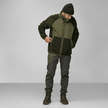 Bunda Fjällräven Vardag Pile Jacket Men Black-Black
