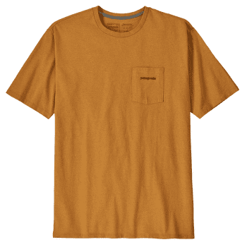 Triko krátký rukáv Patagonia Boardshort Logo Pocket Responsibili Tee Men Dried Mango