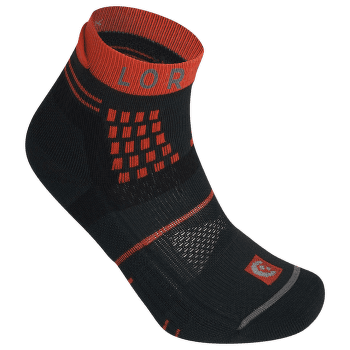 Ponožky Lorpen T3 TRAIL RUNNING PADDED ECO Men 2738 ANTHRACITE/ORANGE
