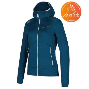 Mikina La Sportiva Lucendro Thermal 2.0 Hoody Women Storm Blue