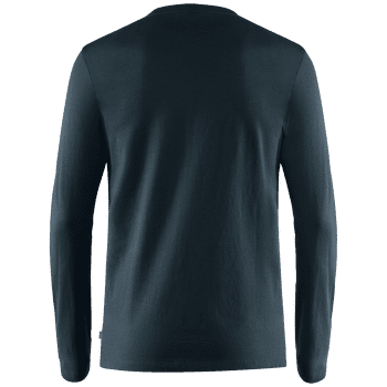 Triko dlouhý rukáv Fjällräven Forever Nature Badge LS T-Shirt Men Dark Navy