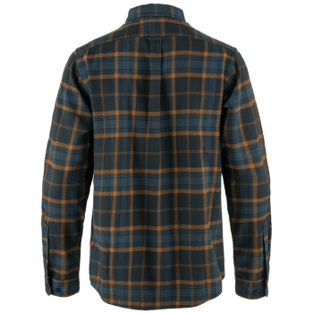 Košeľa dlhý rukáv Fjällräven Övik Twill Shirt Men Dark Navy-Chestnut