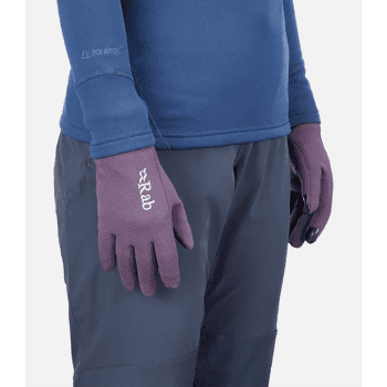 Rukavice Rab Power Stretch Contact Glove Women Berry