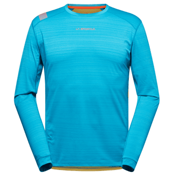 Triko dlouhý rukáv La Sportiva TOUR LONG SLEEVE Men Tropic Blue/Bamboo