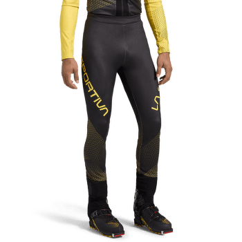 Nohavice La Sportiva STRATOS VI RACER PANT Men Black/Yellow