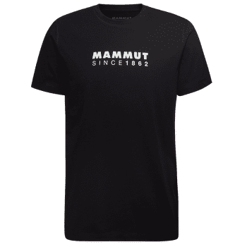 Tričko krátky rukáv Mammut Mammut Core T-Shirt Logo Men black 0001