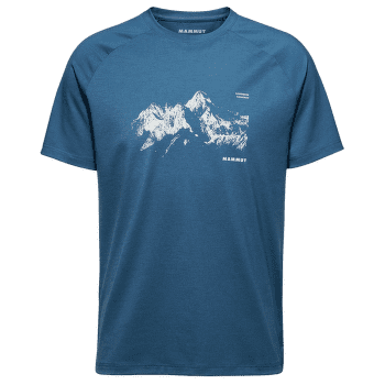 Triko krátký rukáv Mammut Mountain T-Shirt 8035m Men deep ice 50550