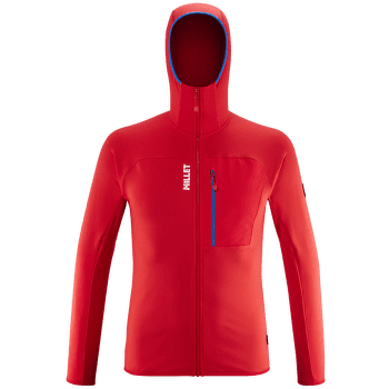 Bunda Millet TRILOGY LIGHTGRID HOODIE Men ROUGE A14