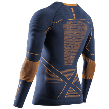 Triko dlouhý rukáv X-Bionic  ENERGY ACCUMULATOR LIGHT SHIRT LS MEN Marine/Orange