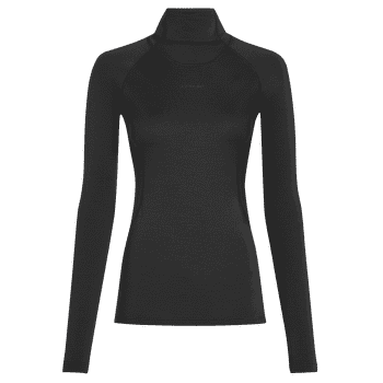 Mikina Icebreaker 300 MerinoFine™ Polar LS Roll Neck Women Black