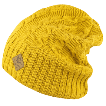 Čepice Kama A107 Knitted Hat yellow
