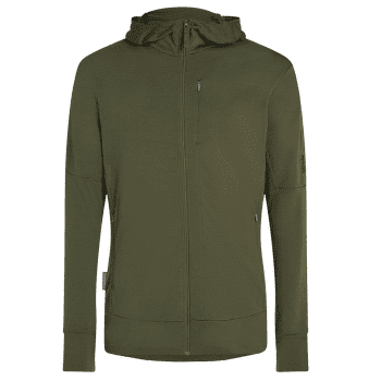 Pulóver Icebreaker Merino 260 Quantum IV LS Zip Hoodie Men LODEN