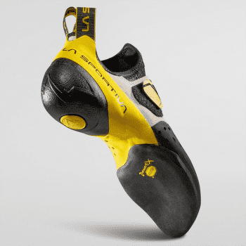 Lezečky La Sportiva Solution White/Yellow_W00Y00