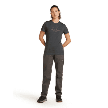 Triko krátký rukáv Icebreaker Merino 150 Tech Lite SS Tee Sunrise Summit Women OBSIDIAN