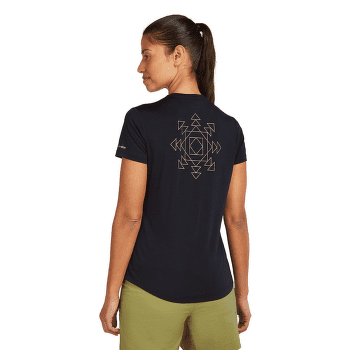 Tričko krátky rukáv Icebreaker Merino Blend 125 Cool-Lite™ Sphere SS Tee Fusion Women BLACK