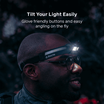 Čelovka BioLite Dash 450 Rechargeable HeadLamp Gray