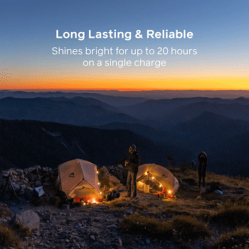 Svítilna BioLite Solar String 18’ Warm White