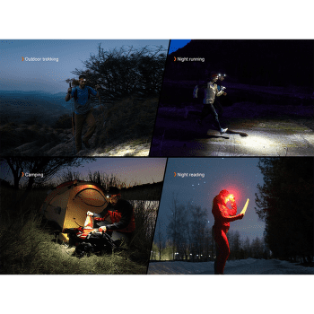 Čelovka Fenix Rechargeable Headlamp HL18R-T V2.0 Black