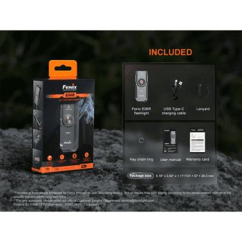 Svítilna Fenix Rechargeable Flashlight E06R Turquoise