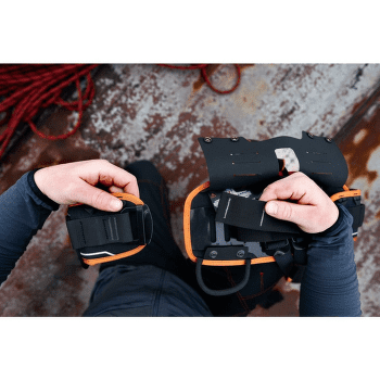 Sedák Rock Empire Belt Master AL Lock oranžová 018