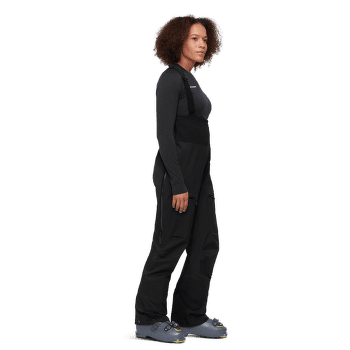 Nohavice Mammut Haldigrat HS Bib Pants Women black 0001