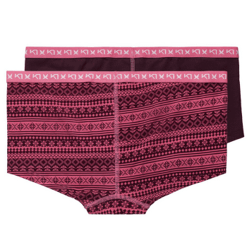 Kalhotky Kari Traa TINA HIPSTER 2PK WINE