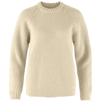 Svetr Fjällräven Övik Waffle Knit Women Light Beige