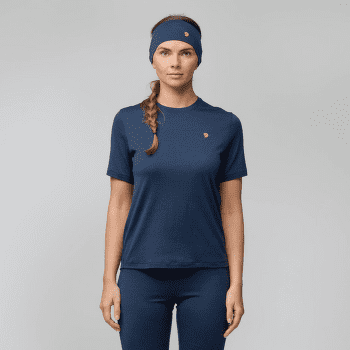 Triko krátký rukáv Fjällräven Bergtagen Merino 190 SS Women Black