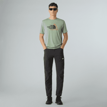 Tričko krátky rukáv The North Face MOUNTAIN FOUNDATION SS TEE-GRAPHIC Men BQ1 SLATE MOSS