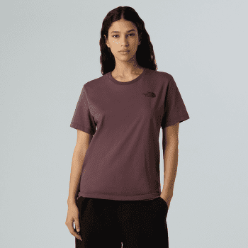 Triko krátký rukáv The North Face BOX NSE EDGE OF LIGHT INFILL RELAXED S Women ES9 TAWNY QUARTZ/TNF BLACK EDGE OF LIGHT PRINT