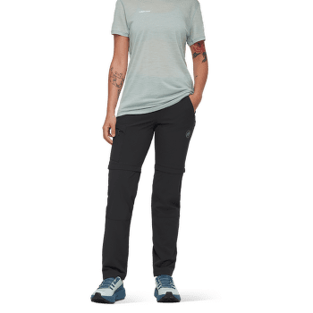 Kalhoty Mammut Runbold IV Zip Off Pants Women black 0001